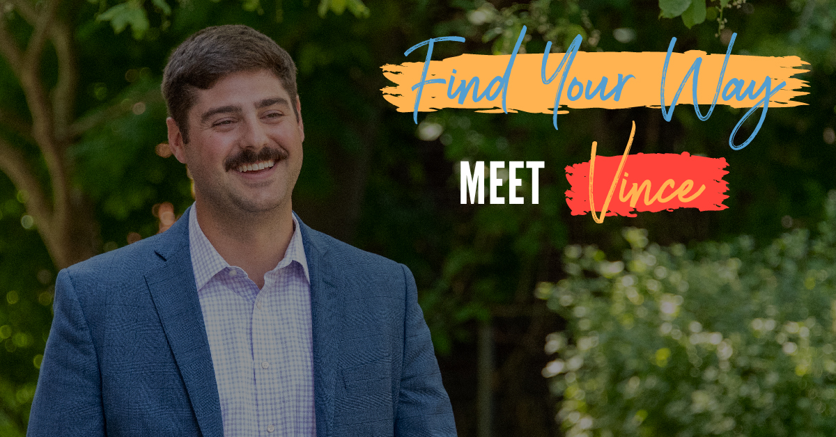 Find Your Way: Meet Vince Image